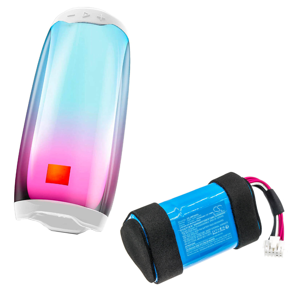 3.7v, Li-ion, 10200mah, Battery Fits Jbl, Pulse 5, 37.74wh Batteries for Electronics Cameron Sino Technology Limited   