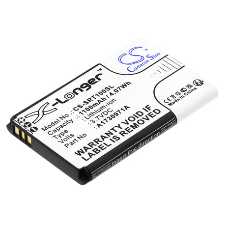 3.7v, Li-ion, 1100mah, Battery Fits Sony, Ezw-rt10, S-air Wireless Transceiver, 4.07wh Speaker Cameron Sino Technology Limited   