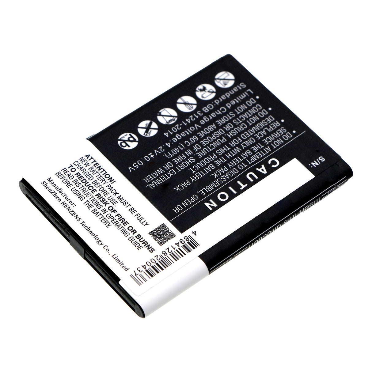 3.7V, Li-ion, 1150mAh, Battery fits Nokia, 2660 Flip 4g, 4.26Wh  Cameron Sino Technology Limited   