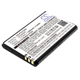 3.7v, Li-ion, 1200mah, Battery Fits Panasonic, Kx-tu110, Kx-tu110 Exb, 4.44wh Mobile, SmartPhone Cameron Sino Technology Limited   