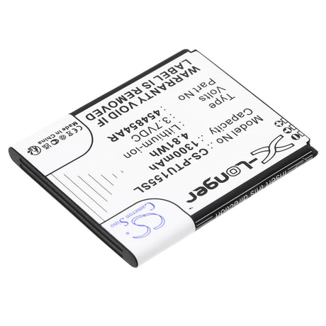 3.7v, Li-ion, 1300mah , Battery Fits Panasonic Kx-tu150, Kx-tu150exr, Kx-tu155, 4.81wh Mobile, SmartPhone Cameron Sino Technology Limited   