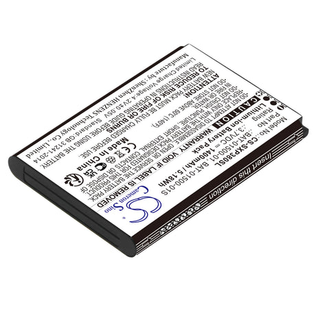 3.7v, Li-ion, 1400mah, Smartphone battery Fits Sonim Xp3800, 5.18wh Mobile, SmartPhone Cameron Sino Technology Limited   