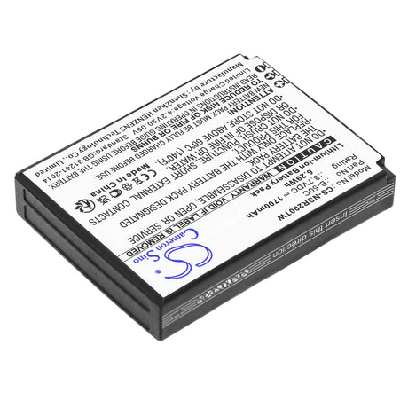 3.7v, Li-ion, 1700mah, Battery Fits Inrico, B01, B02, 6.29wh Two-Way Radio Cameron Sino Technology Limited   