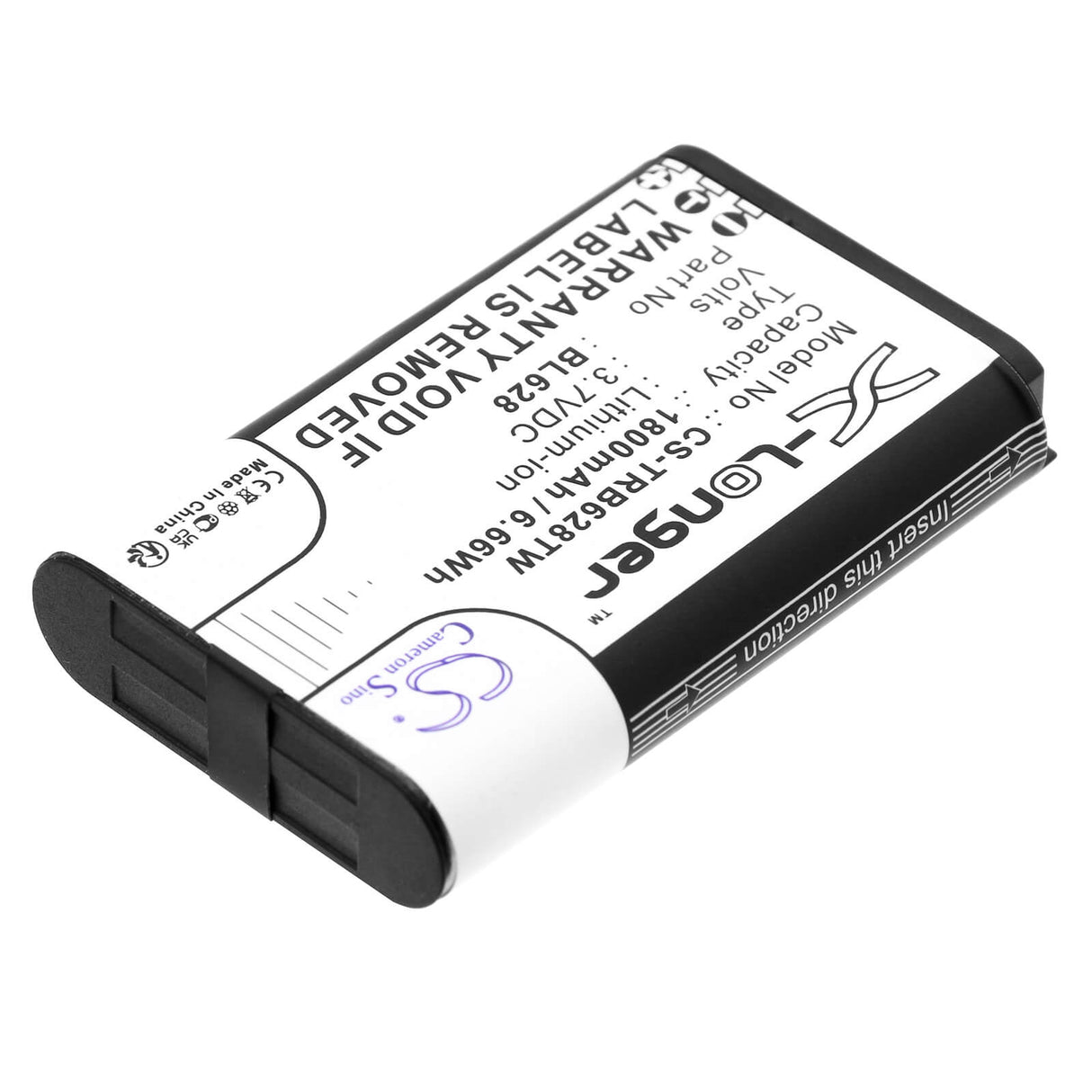 3.7v, Li-ion, 1800mah , Battery Fits Retevis Rb628, 6.66wh Two-Way Radio Cameron Sino Technology Limited   