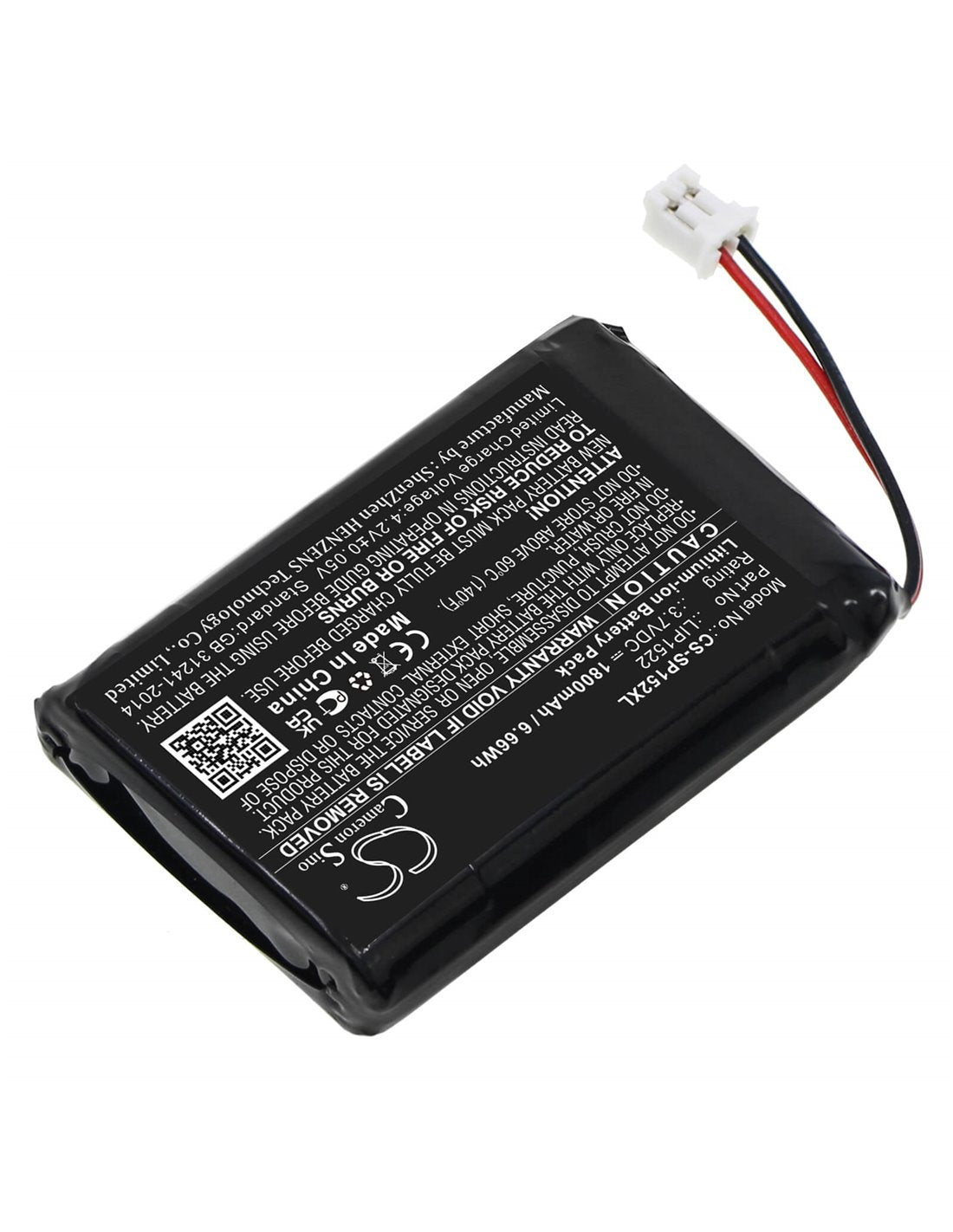 3.7v, Li-ion, 1800mah, Battery Fits Sony, Cuh-zct1e, Cuh-zct1h, 6.66wh Game Console Cameron Sino Technology Limited   