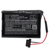 3.7v, Li-ion, 2200mah, Battery Fits Magellan Cyclo 500 Hc, Cyclo 505 Hc, 8.14wh Dashcam Cameron Sino Technology Limited   