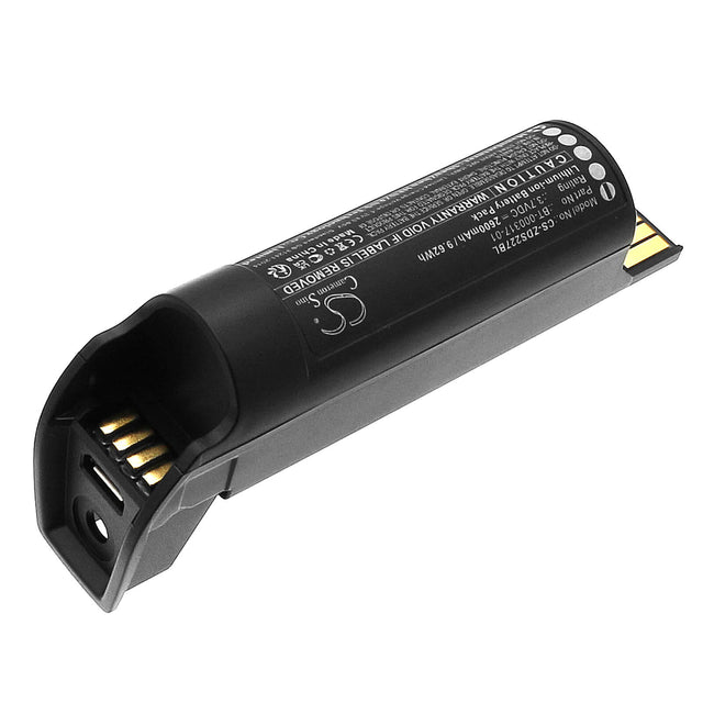 3.7v, Li-ion, 2600mah, Barcode scanner battery Fits Zebra Cr2278, Cr2278-pc, 9.62wh Barcode Scanner Cameron Sino Technology Limited   