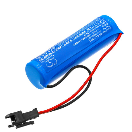 3.7V, Li-ion, 2600mAh, Battery fits Bizlander, 2w30led, Bt4skusl-30, 9.62Wh Solar Battery Cameron Sino Technology Limited   