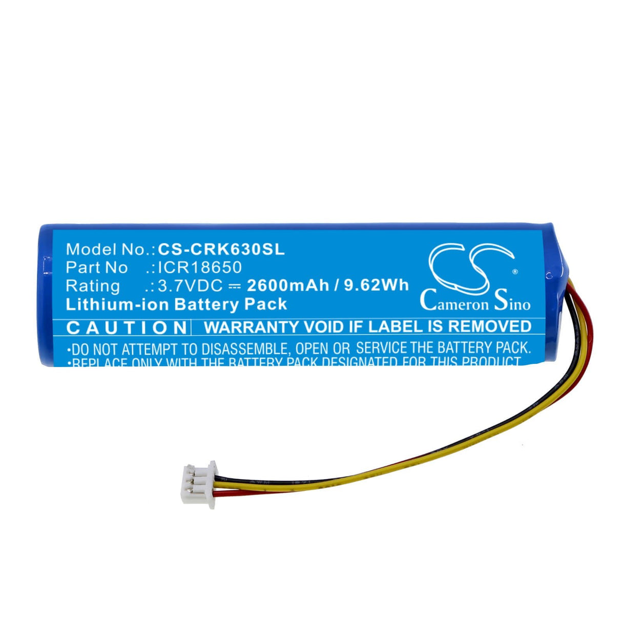 3.7v, Li-ion, 2600mah, Battery Fits Corsair, K63, K63 Wireless Mechanical Gaming, 9.62wh Batteries for Electronics Cameron Sino Technology Limited   