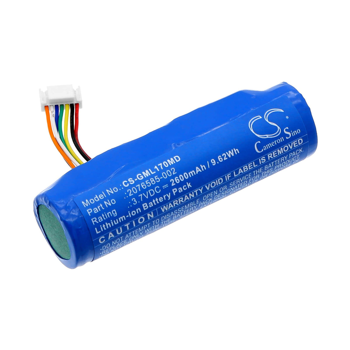 3.7V, Li-ion, 2600mAh, Battery fits Ge, Mack Link, 9.62Wh Medical Cameron Sino Technology Limited (Medical)   