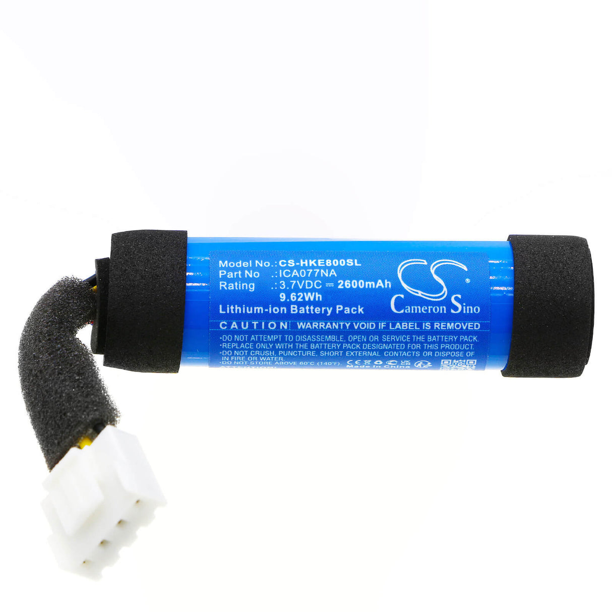 3.7v, Li-ion, 2600mah, Battery Fits Harman/kardon, Onyx Studio 8, 9.62wh Speaker Cameron Sino Technology Limited   