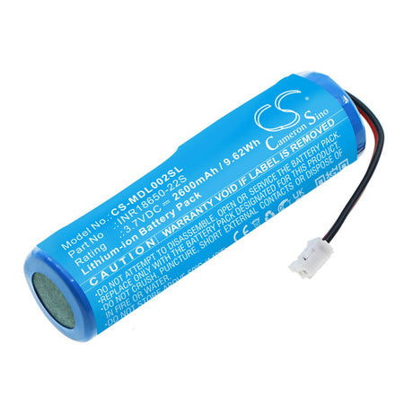 3.7v, Li-ion, 2600mah, Battery Fits Muid, H-dl-02, 9.62wh Personal Care Cameron Sino Technology Limited   