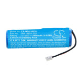 3.7v, Li-ion, 2600mah, Battery Fits Muid, H-dl-02, 9.62wh Personal Care Cameron Sino Technology Limited   