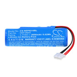 3.7v, Li-ion, 2600mah, Battery Fits Newpos, New 6210, New 7210, 9.62wh Payment Terminal Cameron Sino Technology Limited   