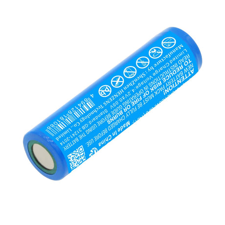 3.7v, Li-ion, 2600mah, Battery Fits Nightstick Tac-400, Tac-500, Tac-550, 9.62wh Flashlight Cameron Sino Technology Limited   