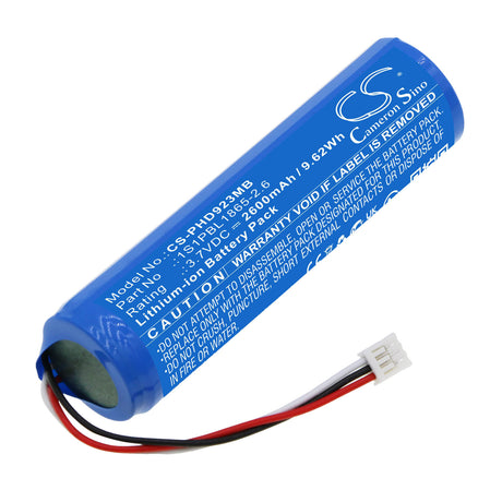 3.7v, Li-ion, 2600mah, Battery Fits Philips, Avent Scd923, Avent Scd923p, 9.62wh Batteries for Electronics Cameron Sino Technology Limited   