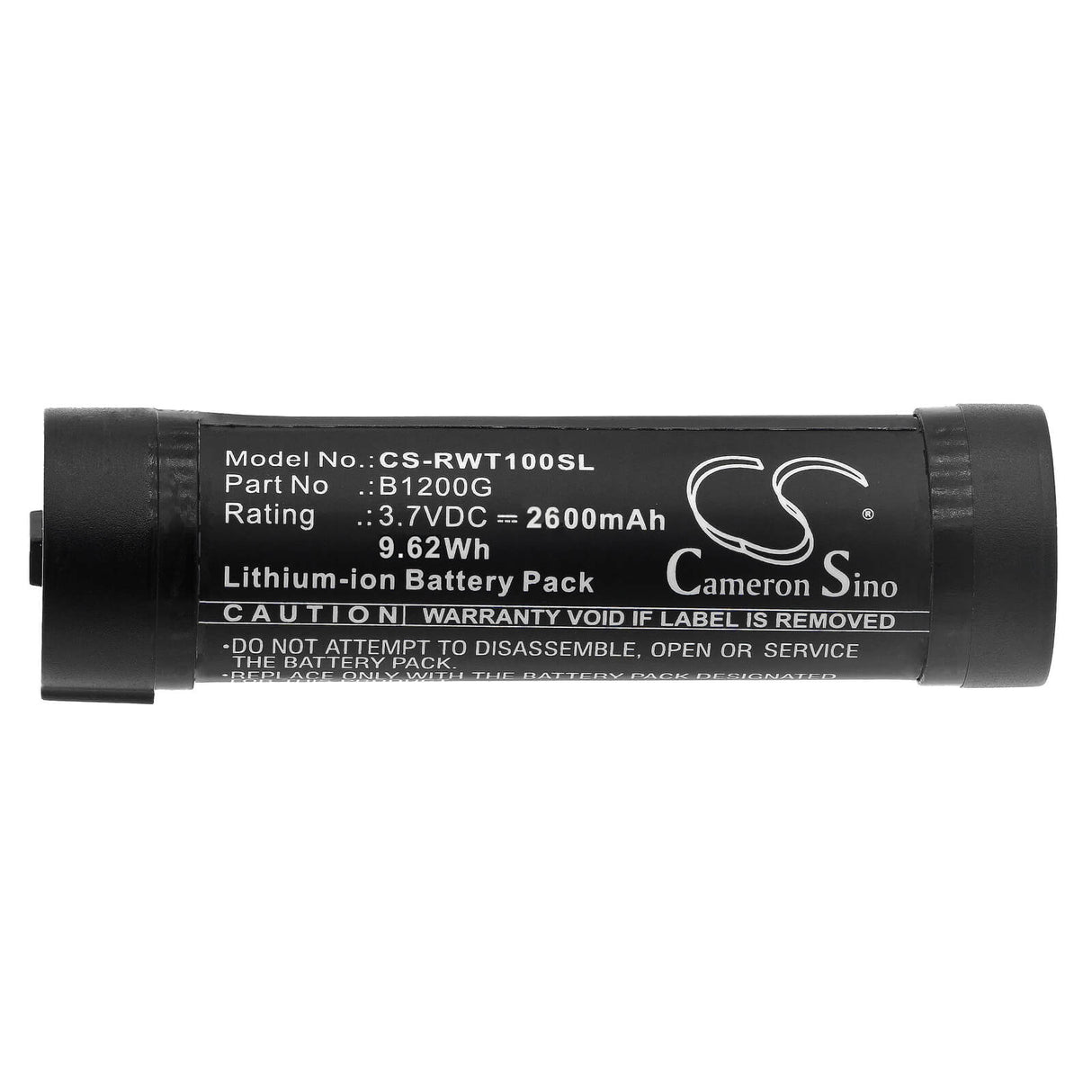 3.7v, Li-ion, 2600mah, Battery Fits Realwear, B1200g, Commwear Hmt-1, 9.62wh VR Cameron Sino Technology Limited   