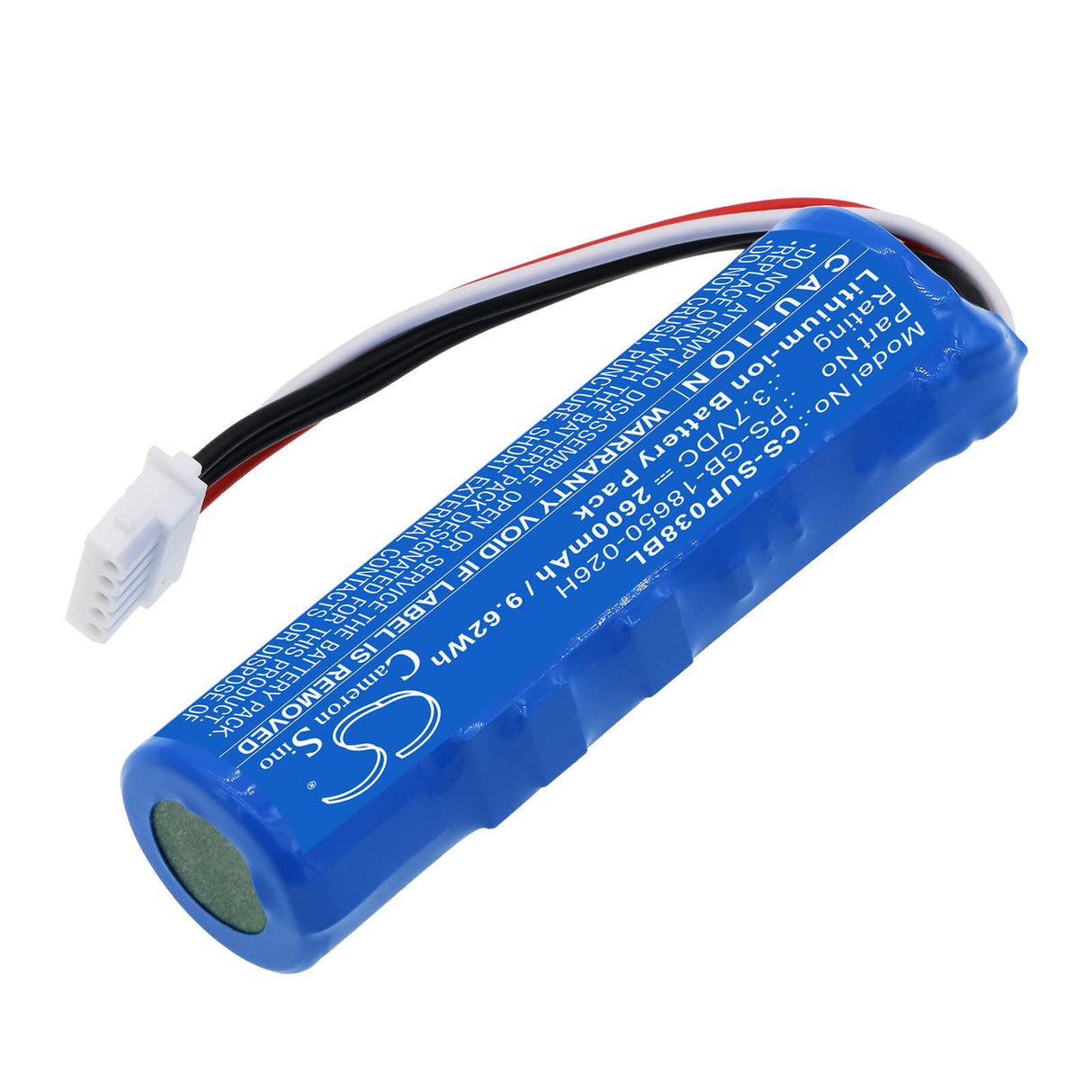 3.7v, Li-ion, 2600mah, Battery Fits Sumup, 3g Printer, 3g+ Printer, 9.62wh Payment Terminal Cameron Sino Technology Limited   