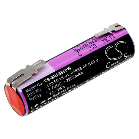 3.7v, Li-ion, 2900mah, Battery Fits Gardena 9850-20, 9853-20, 9854-20, 10.73wh Batteries for Electronics Cameron Sino Technology Limited   