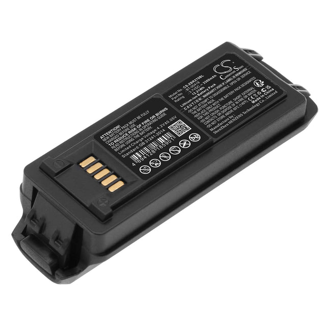 3.7v, Li-ion, 3300mah, Battery Fits Zebra, Mc2200, Mc2700, 12.21wh Barcode Scanner Cameron Sino Technology Limited   