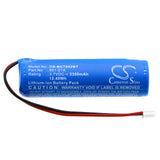 3.7v, Li-ion, 3350mah, Alarm Battery Fits Daitem, 330-23, 330-23x, 12.40wh Alarm System Cameron Sino Technology Limited   