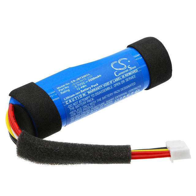 3.7v, Li-ion, 3350mah, Battery Fits Jbl, Tuner Xl, 12.4wh Batteries for Electronics Cameron Sino Technology Limited   