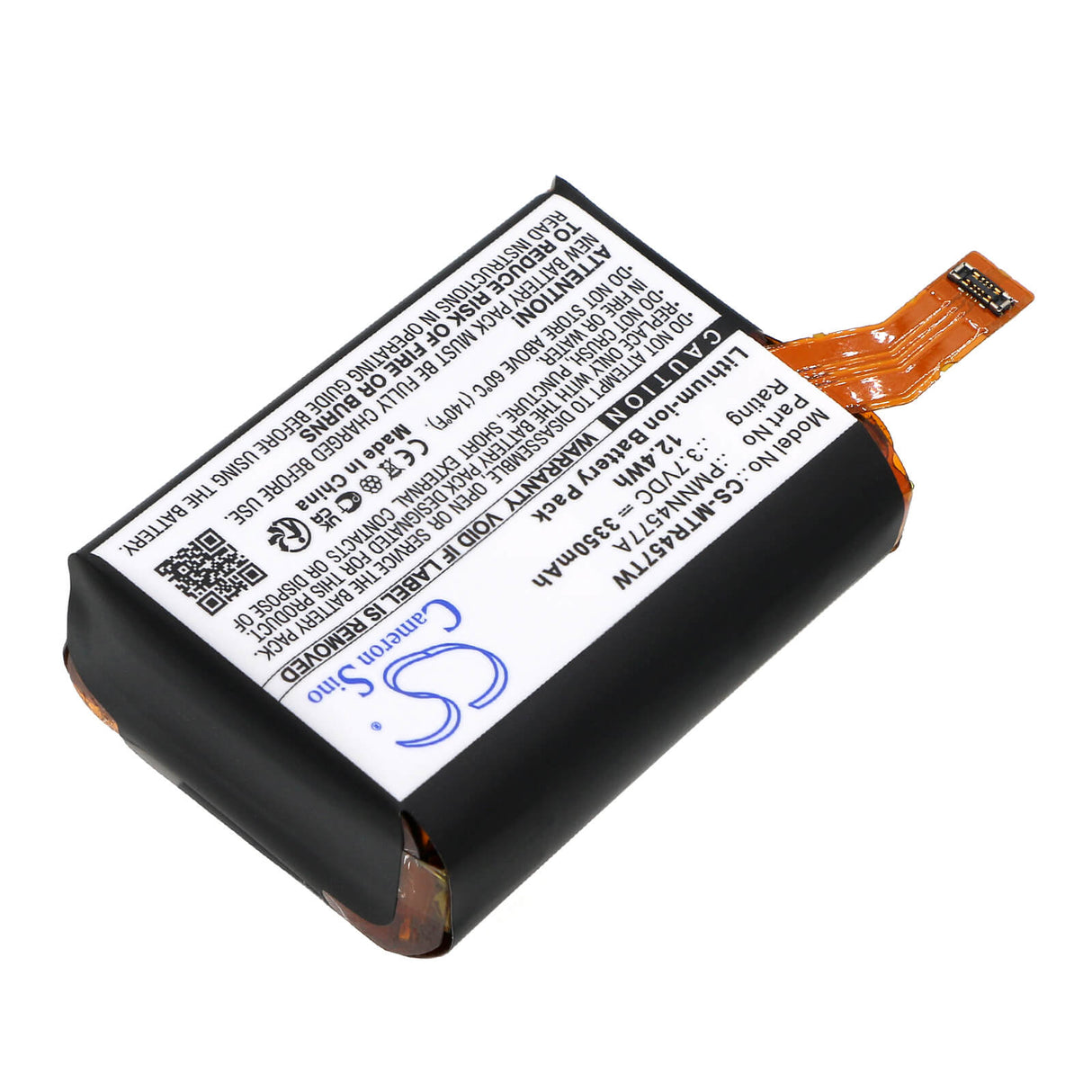 3.7V, Li-ion, 3350mAh,Two-Way Radio Battery fits Motorola PMNN4577A, 12.4Wh Two-Way Radio Cameron Sino Technology Limited   