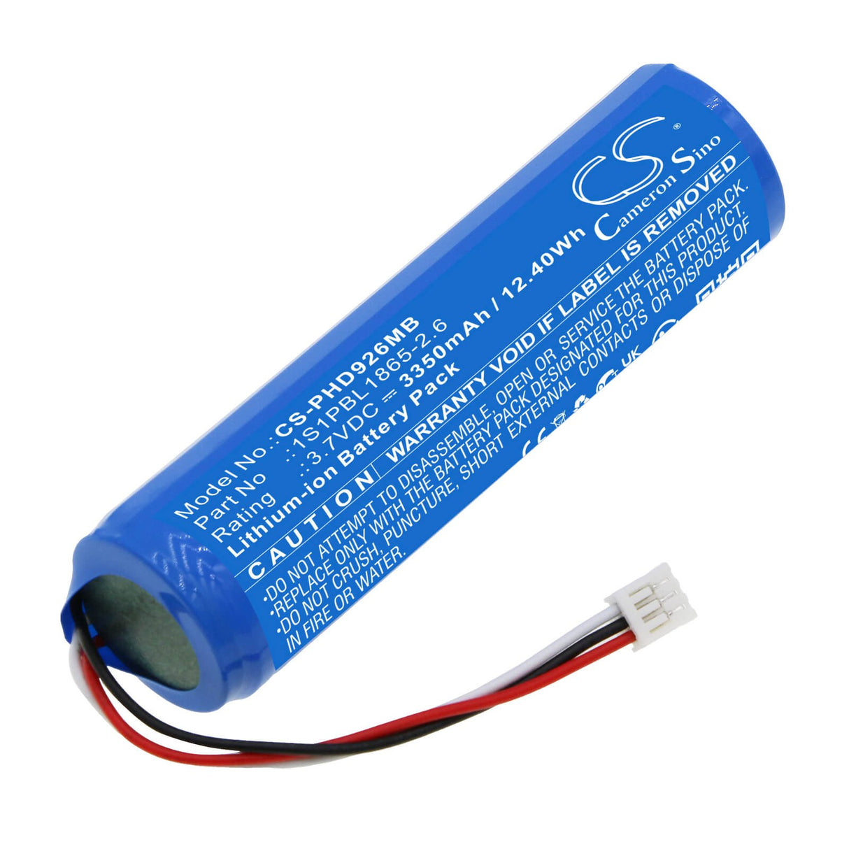 3.7v, Li-ion, 3350mah, Battery Fits Philips, Avent Scd923, Avent Scd923p, 12.40wh BabyPhone Cameron Sino Technology Limited   