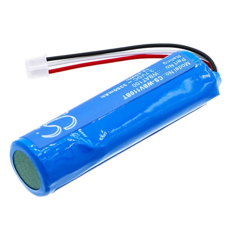 3.7v, Li-ion, 3350mah, Alarm Battery Fits Videofied, W Panels, 12.40wh Alarm System Cameron Sino Technology Limited   