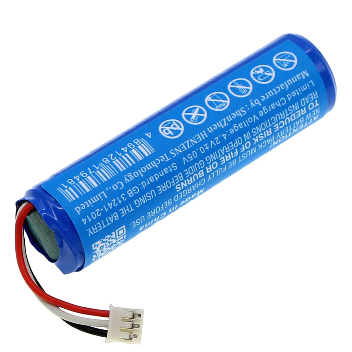 3.7v, Li-ion, 3400mah, Battery Fits Burton Uv604 Led, 12.58wh Electronic Magnifier Cameron Sino Technology Limited   