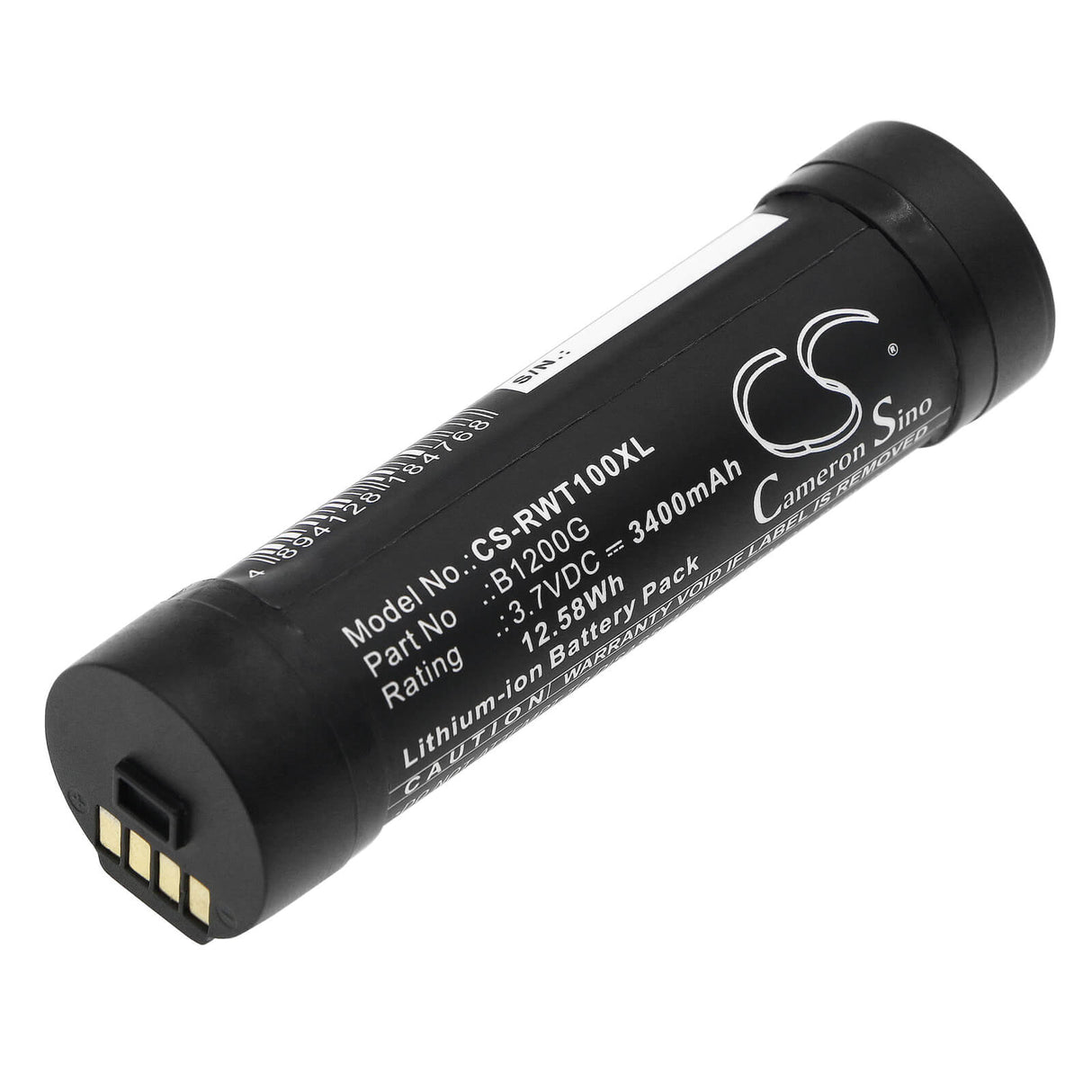 3.7v, Li-ion, 3400mah, Battery Fits Realwear, B1200g, Commwear Hmt-1, 12.58wh VR Cameron Sino Technology Limited   