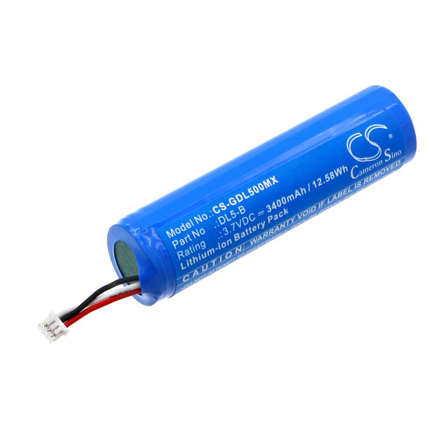 3.7v, Li-ion, 3400mah, Medical battery Fits 3gen Dermlite Dl5, 12.58wh Medical Cameron Sino Technology Limited (Medical)   