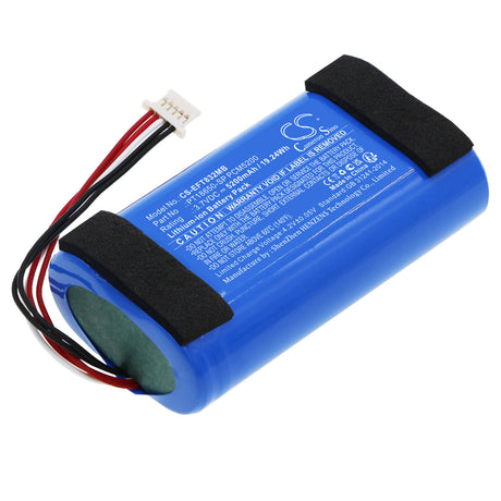 3.7v, Li-ion, 5200mah, Battery Fits Eufy, Spaceview Pro Baby Cam, T8321-m, 19.24wh Batteries for Electronics Cameron Sino Technology Limited   