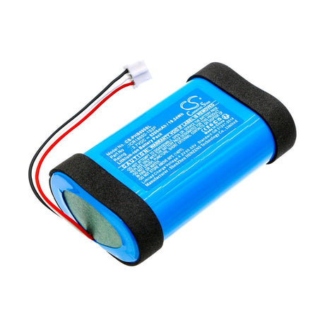 3.7V, Li-ion, 5200mAh, Battery fits Philips, Bt6000, 19.24Wh Speaker Cameron Sino Technology Limited   