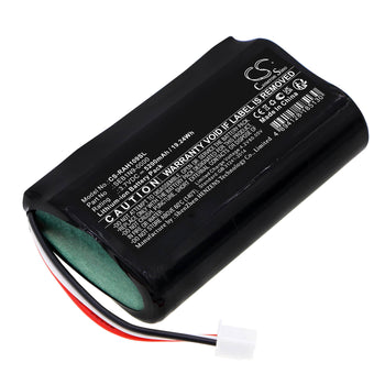 3.7v, Li-ion, 5200mah, Alarm Battery Fits Ring, Alarm Home Base Station, 19.24wh