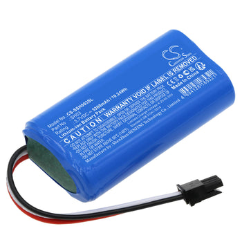 3.7v, Li-ion, 5200mah, Mirror Battery Fits Simplehuman, Mirror Sh1s2p, 19.24wh