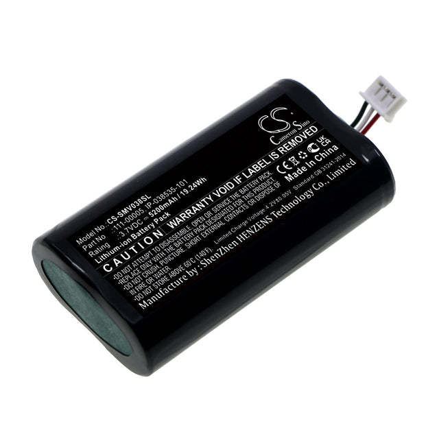 3.7v, Li-ion, 5200mah, Battery Fits Sonos, Roam, 19.24wh Speaker Cameron Sino Technology Limited   