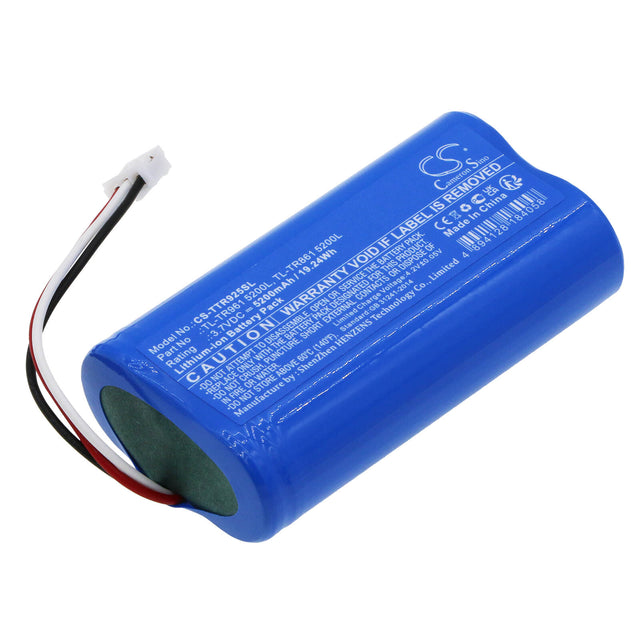 3.7v, Li-ion, 5200mah, Battery Fits Tp-link, Tl-tr861 5200l, Tl-tr961 5200l, 19.24wh Hotspot Cameron Sino Technology Limited   