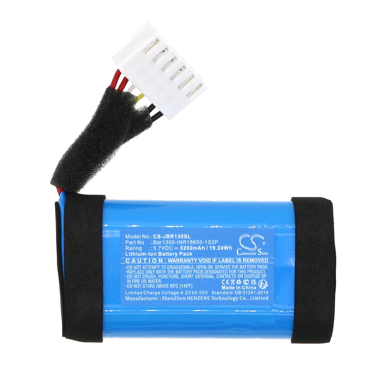 3.7v, Li-ion, 5200mah, Speaker battery Fits JBL Bar 1000, Bar 1300, 19.24wh Batteries for Electronics Cameron Sino Technology Limited   