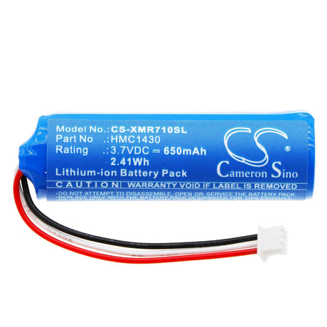 3.7v, Li-ion, 650mah, Battery Fits Xiaomi, 70mai, 2.41wh Dashcam Cameron Sino Technology Limited   