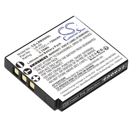 3.7v, Li-ion, 750mah, Battery Fits Lectrosonics, Ifbr1b Receiver, Ssm Bodypack Transmitter, 2.78wh Transmitters & Receiver Cameron Sino Technology Limited   