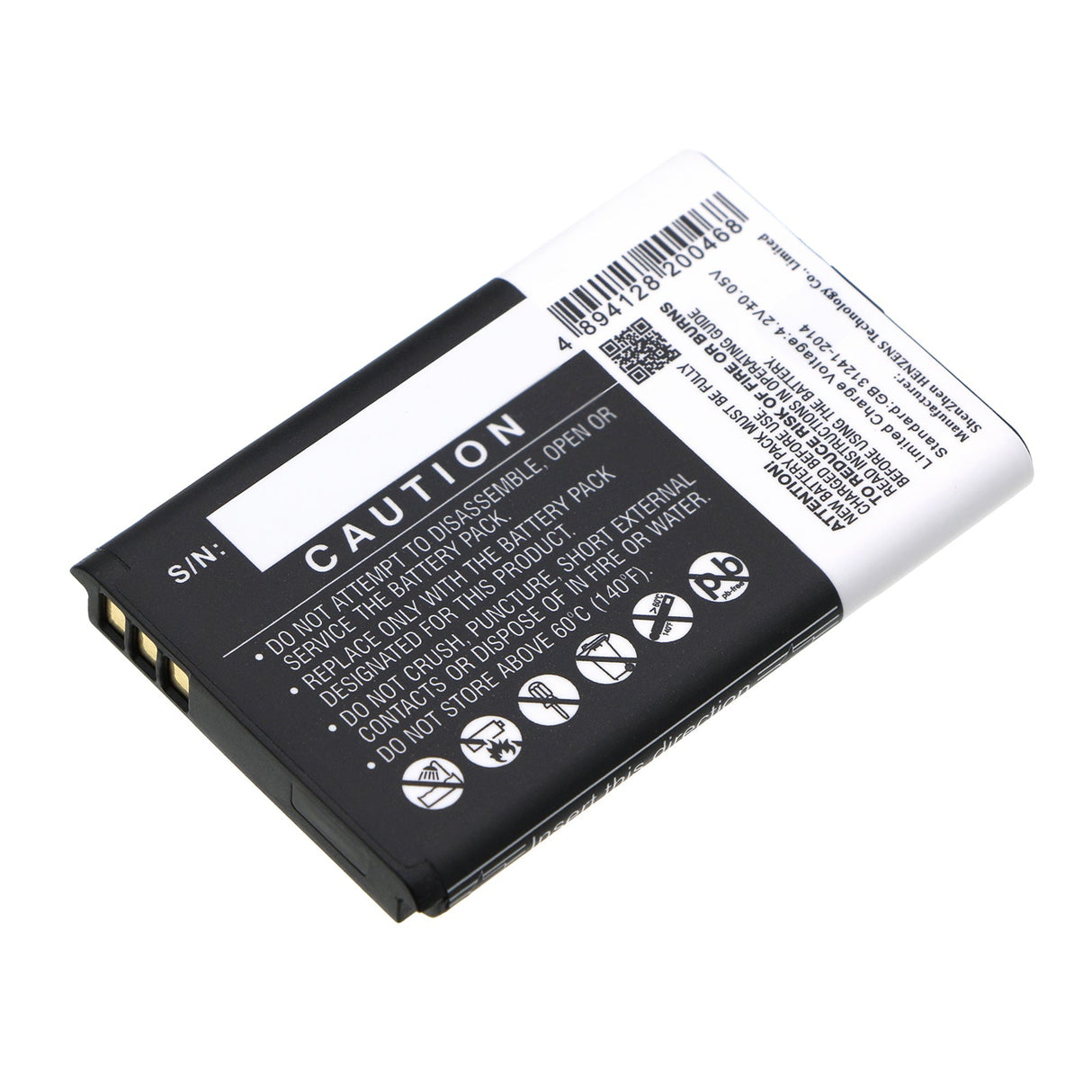 3.7V, Li-ion, 800mAh, Battery fits Nokia, 105 4g (2021), 2.96Wh  Cameron Sino Technology Limited   