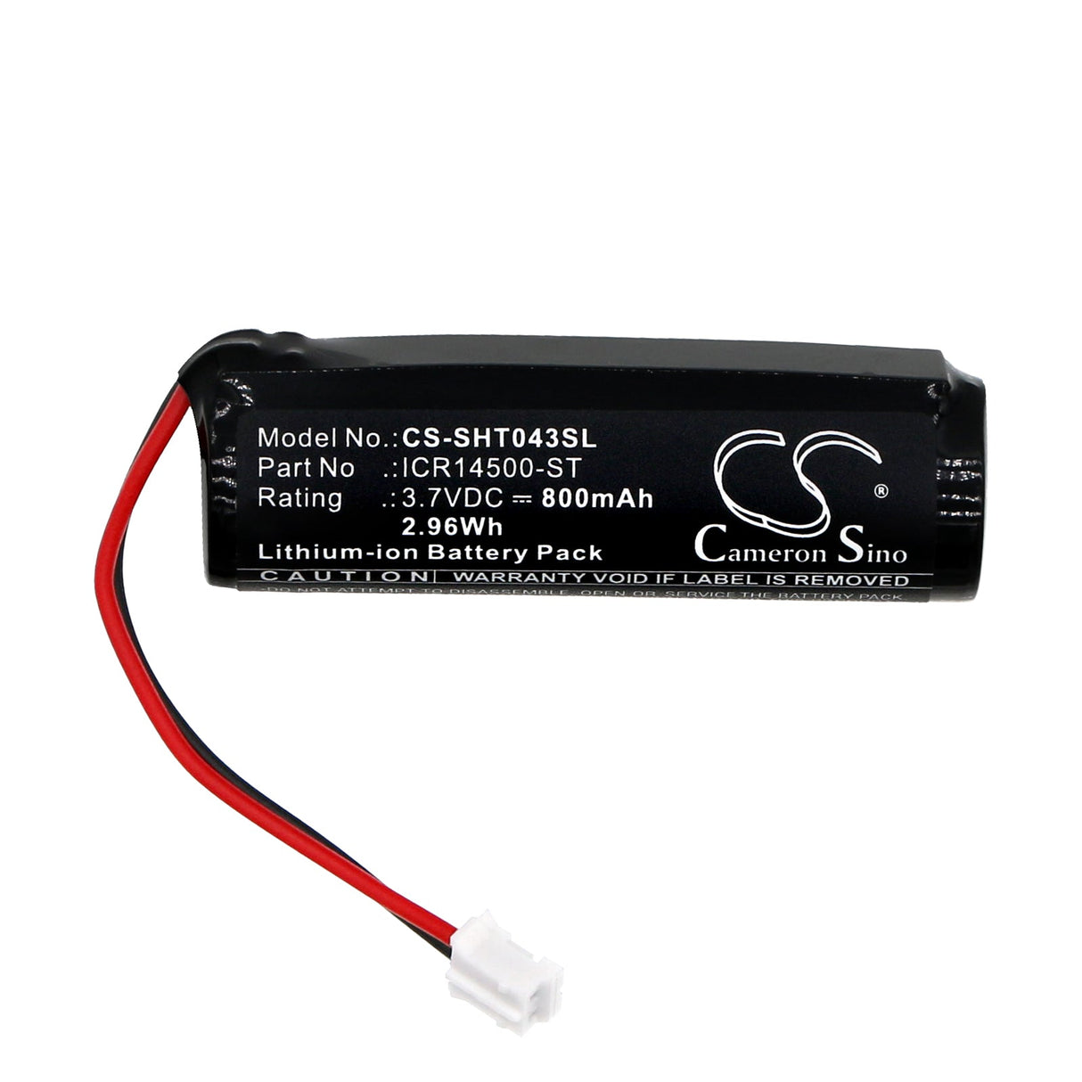 3.7v, Li-ion, 800mah, Flusher Battery Fits Simplehuman St1043, St1044, 2.96wh Automatic Flusher Cameron Sino Technology Limited   