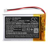 3.7v, Li-polymer, 1000mah, Battery Fits Ghb, Uu24, Uu24rx, 3.70wh BabyPhone Cameron Sino Technology Limited   