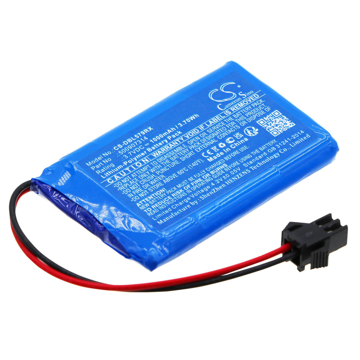 3.7v, Li-polymer, 1000mah, Battery Fits Jamara, 405035 1050 Vario, 3.70wh Cars Cameron Sino Technology Limited   