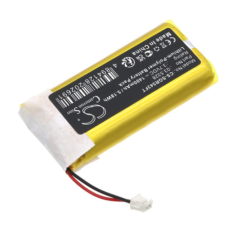 3.7v, Li-polymer, 1400mah, Flashlight battery Fits Scangrip 3.5026, 3.5412, 5.18wh Flashlight Cameron Sino Technology Limited   