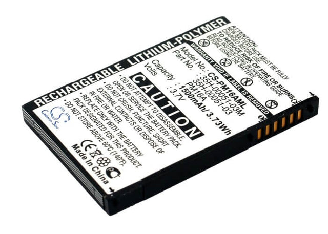 3.7v, Li-polymer, 1500mah, Battery Fits Htc Charmer, Magician, Magician Refresh, 5.55wh Batteries for Electronics Cameron Sino Technology Limited   