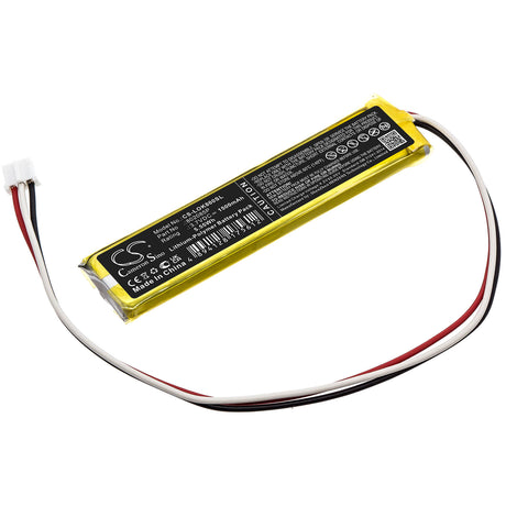 3.7v, Li-polymer, 1500mah, Battery Fits Logitech, K800, 5.55wh Keyboard,Mouse Cameron Sino Technology Limited   