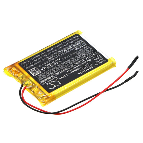 3.7V, Li-Polymer, 1500mAh, Battery fits Rand Mcnally, Tnd-720, 5.55Wh GPS, Navigator Cameron Sino Technology Limited   