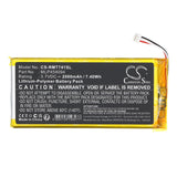 3.7V, Li-Polymer, 2000mAh, Battery fits Rand Mcnally, Tnd-740c, 7.40Wh GPS, Navigator Cameron Sino Technology Limited   